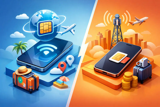 Travel eSIM Versus Roaming for Your Next Trip